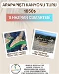ARAPAPIŞTI (İNCEĞİZ) KANYONU TURU