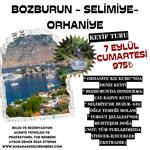 BOZBURUN-SELİMİYE-ORHANİYE  KEYİF TURU