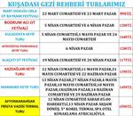 Günübirlik  Kuşadası ve Söke Çıkışlı Turlar