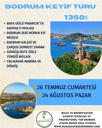 BODRUM KEYİF TURU