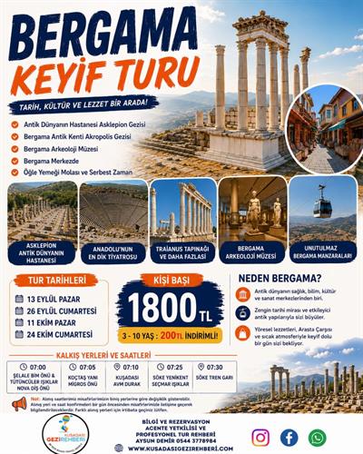 BERGAMA KEYİF TURU