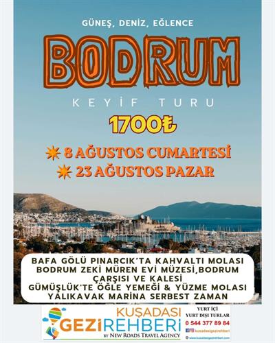 BODRUM KEYİF TURU