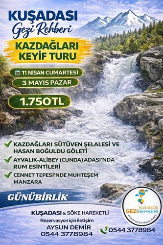 KAZDAĞLARI AYVALIK TURU