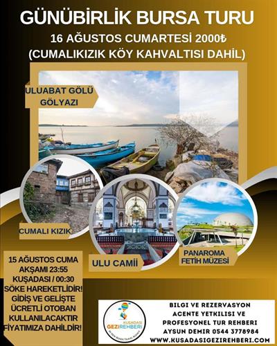 Günübirlik Bursa Turu