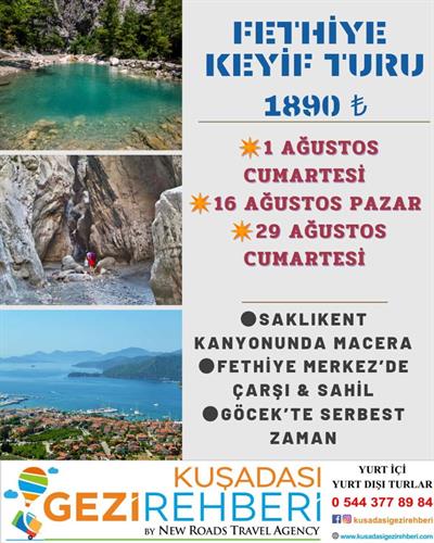 FETHİYE KEYİF TURU