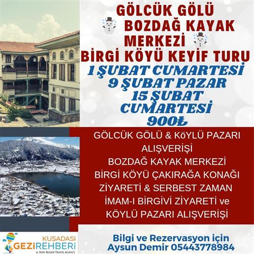 İZMİR BOZDAĞ KAYAK MERKEZİ TURU