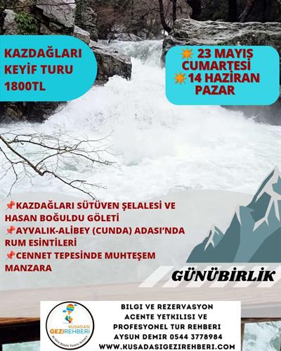 KAZDAĞLARI AYVALIK TURU