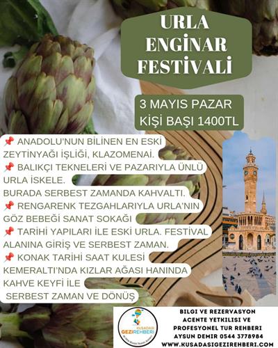 URLA ENGİNAR FESTİVALİ TURU